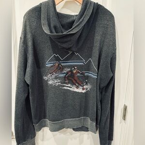 Vintage Aviator Nation Ski Chaser Hoodie